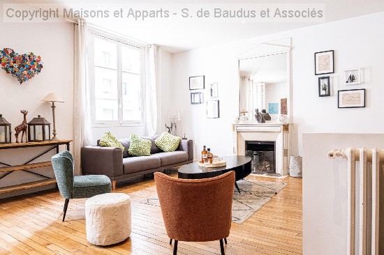 vente appartement PARIS 5 pieces, 126,32m