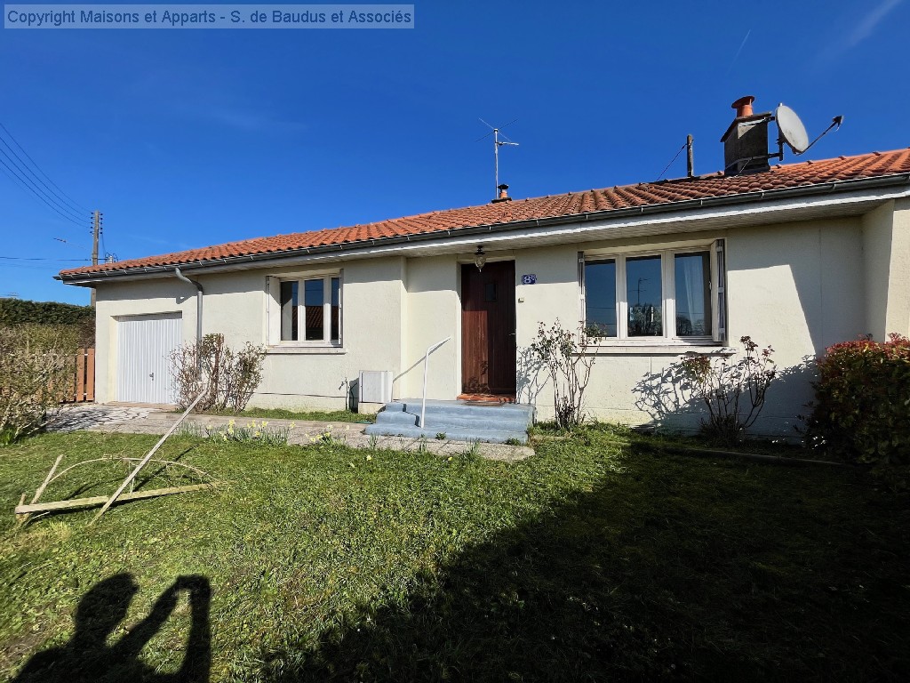 Maison &agrave; vendre, PROCHE D ORLEANS AU CALME, 70,63 m&sup2;, 3 pièces